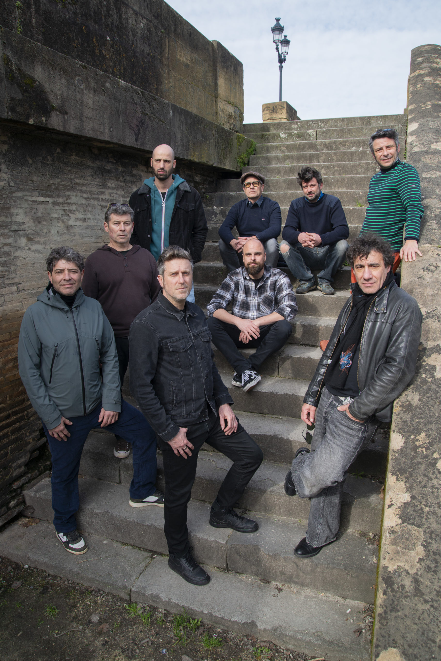 Photographie du groupe Les Hurlements d'Léo Crédit Photo : Pierre Wetzel