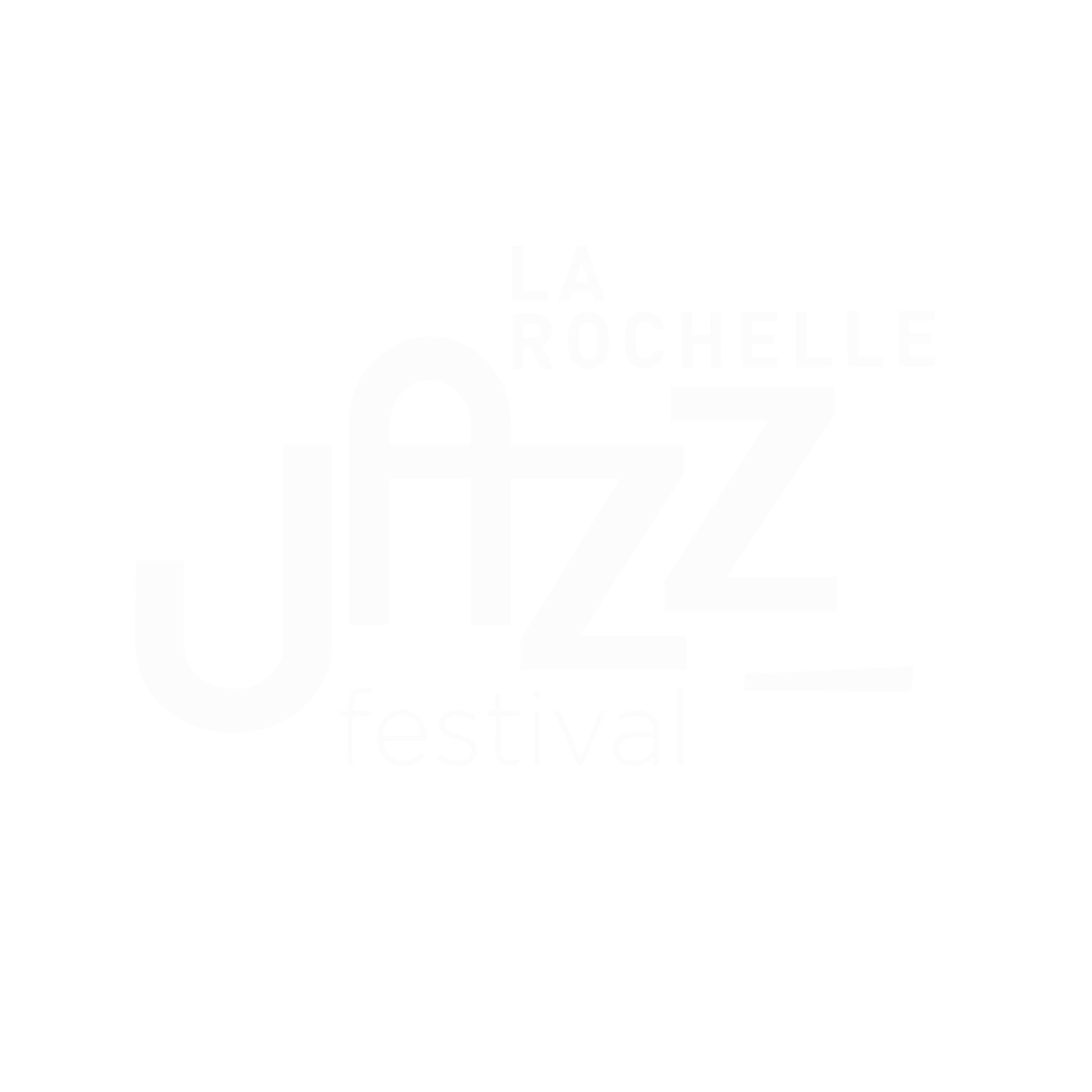 Logo La Rochelle Jazz Festival Blanc Sans Fond